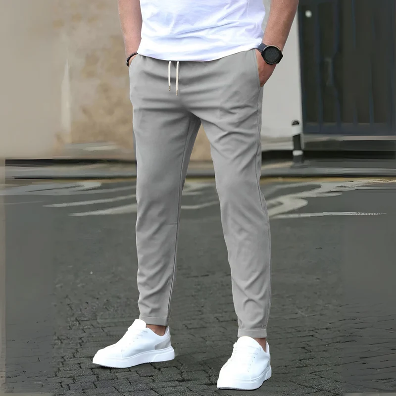 Pantaloni slim fit moderni da uomo | pantaloni sportivi comodi