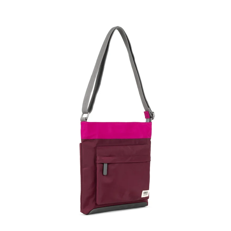ROKA Kreativer Abfall Kennington B Plum / Candy Medium Recycling-Nylonbeutel