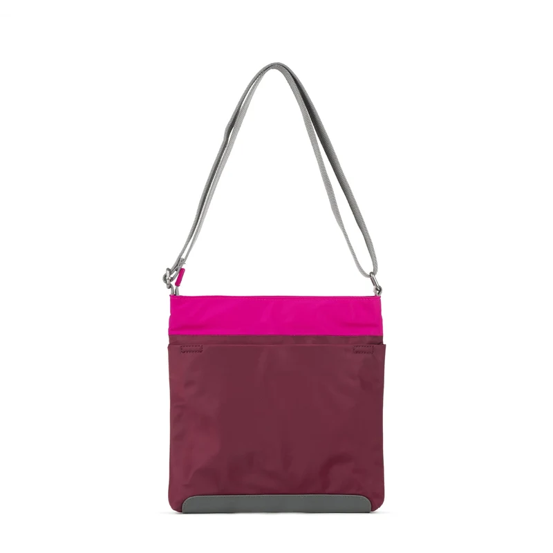 ROKA Kreativer Abfall Kennington B Plum / Candy Medium Recycling-Nylonbeutel