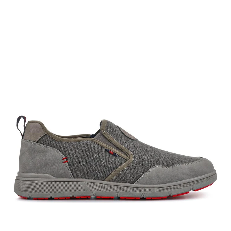 Elasticated Fabric Slip-Ons - GANG41006 / 327 573 - Grey Multi