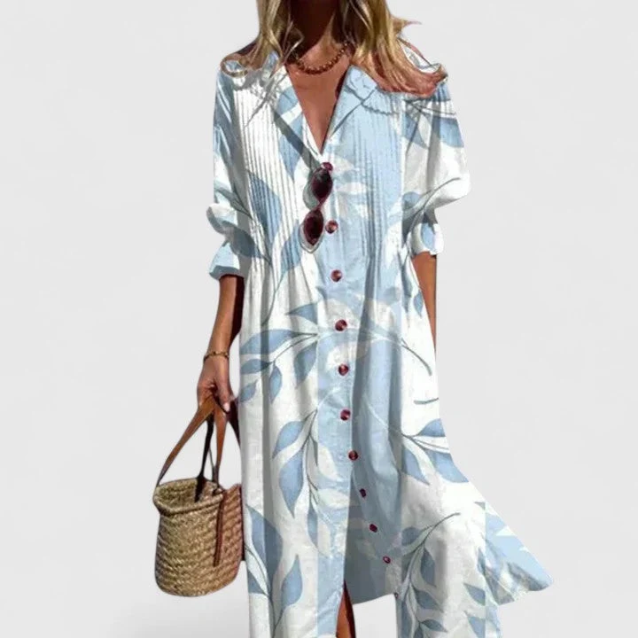 Boho-Kleid Damen Bunt | Elegantes Festliches Kleid