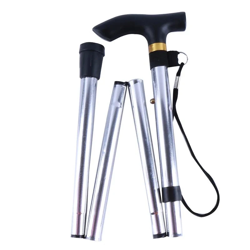 Bastone leggero in alluminio per anziani | Regolabile in altezza ed ergonomico