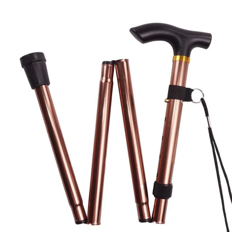 Bastone leggero in alluminio per anziani | Regolabile in altezza ed ergonomico