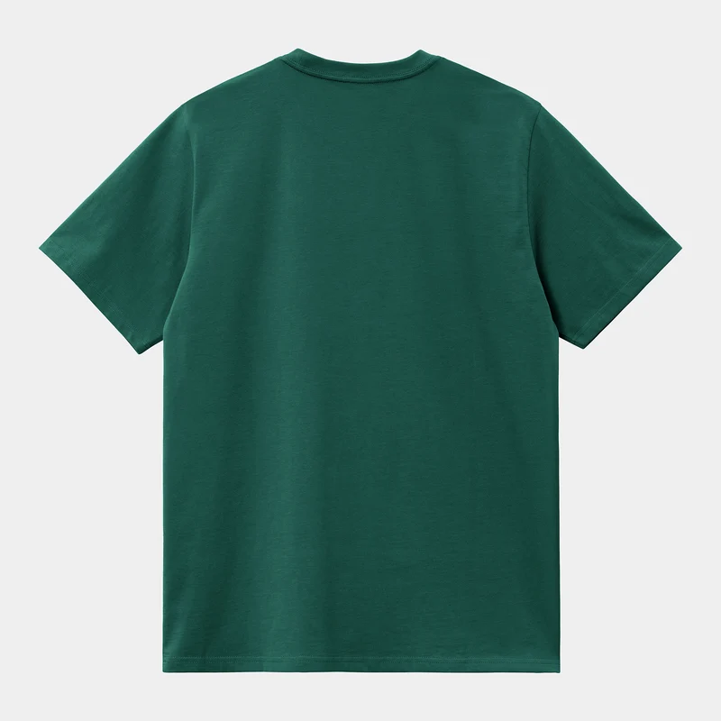 Carhartt WIP Herren-T-Shirt mit University-Schriftzug – Kerbel