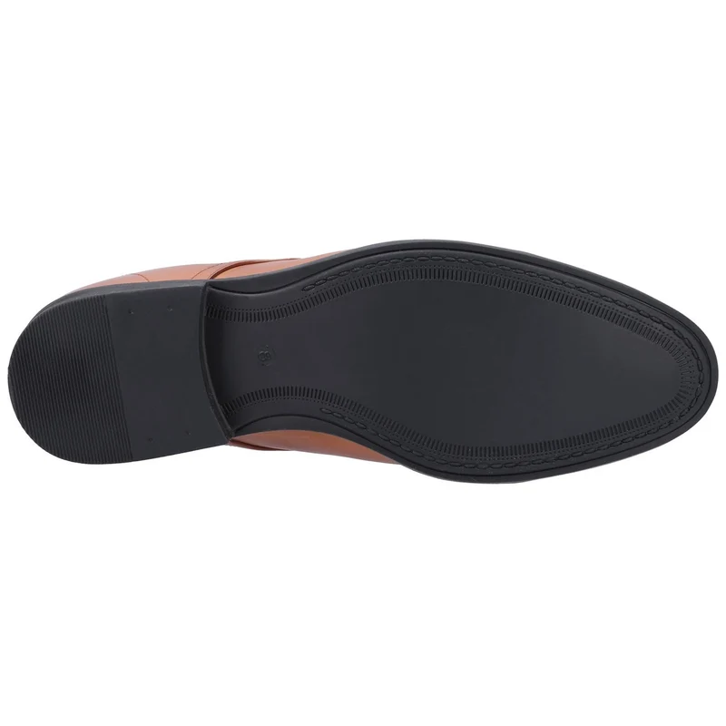 Hush Puppies Herren Ollie Lederschuhe – Dunkelbraun