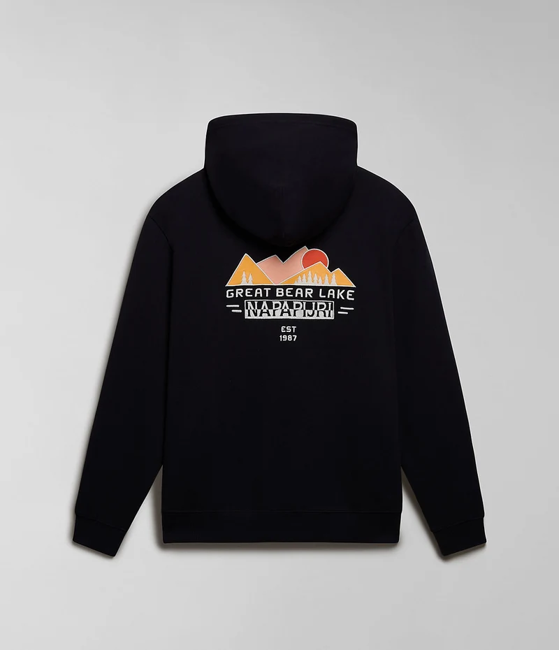 Napapijri Boyd Herren-Hoodie – Schwarz