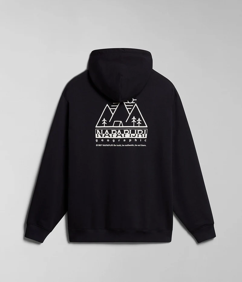 Napapijri Faber Herren-Hoodie – Schwarz