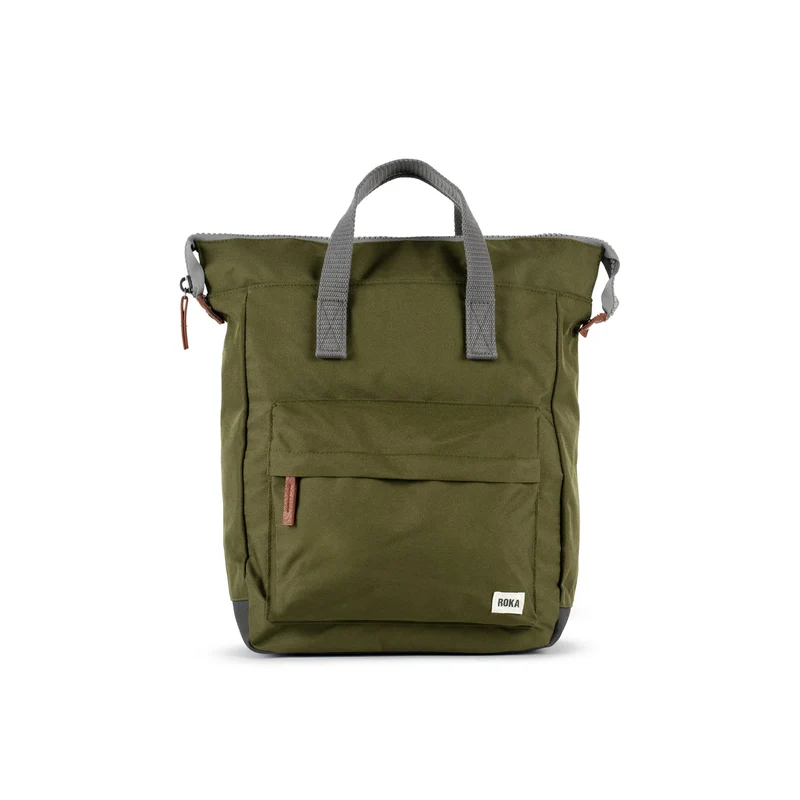 ROKA Bantry B Moss Medium Tasche aus recyceltem Canvas