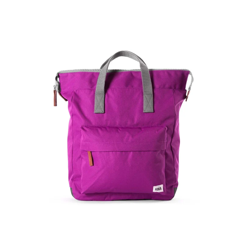 ROKA Bantry B Violet Medium Tasche aus recyceltem Canvas