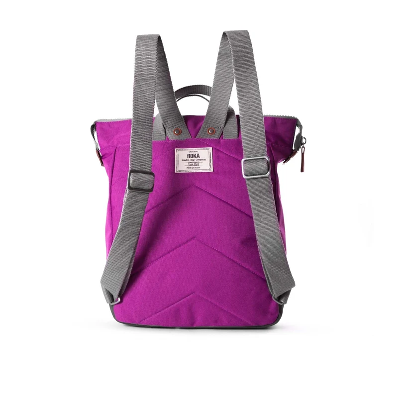 ROKA Bantry B Violet Medium Tasche aus recyceltem Canvas