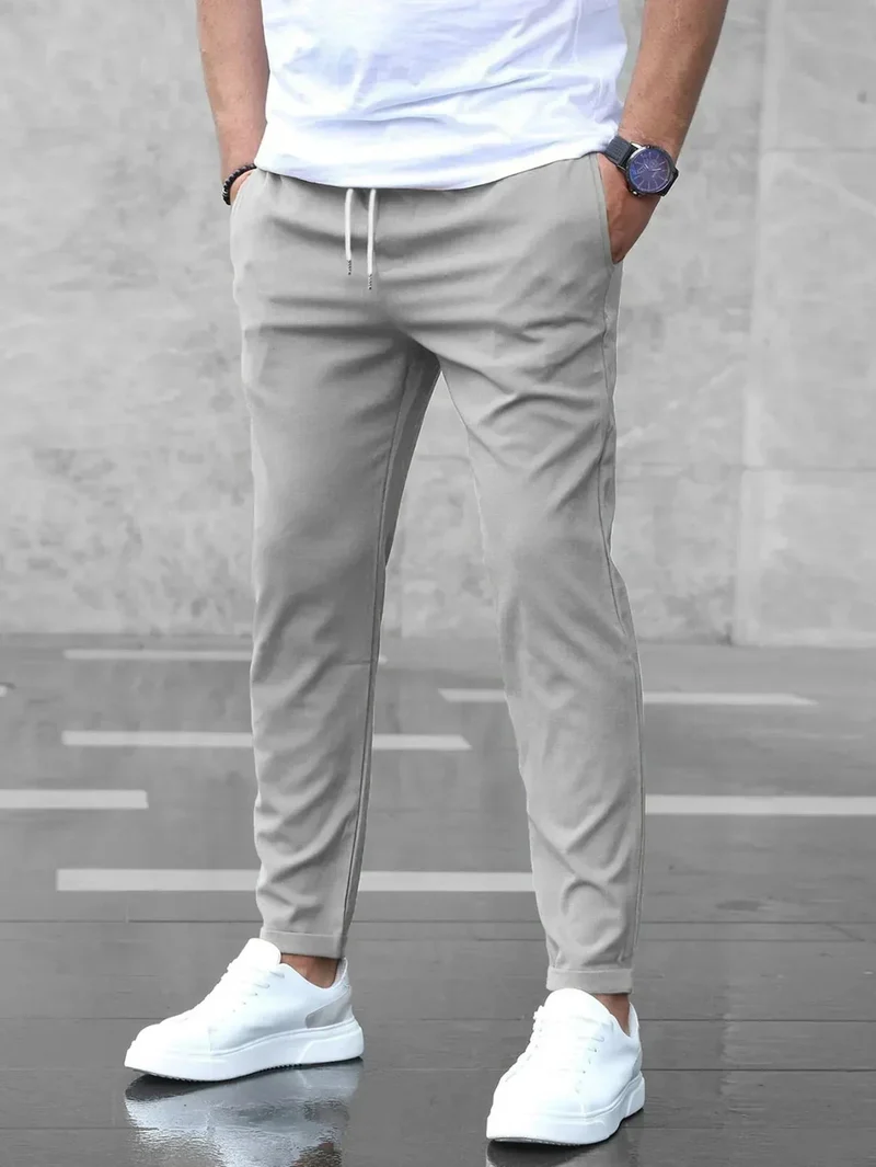 Pantaloni elasticizzati uomo | Pantaloni comodi per lavoro e tempo libero