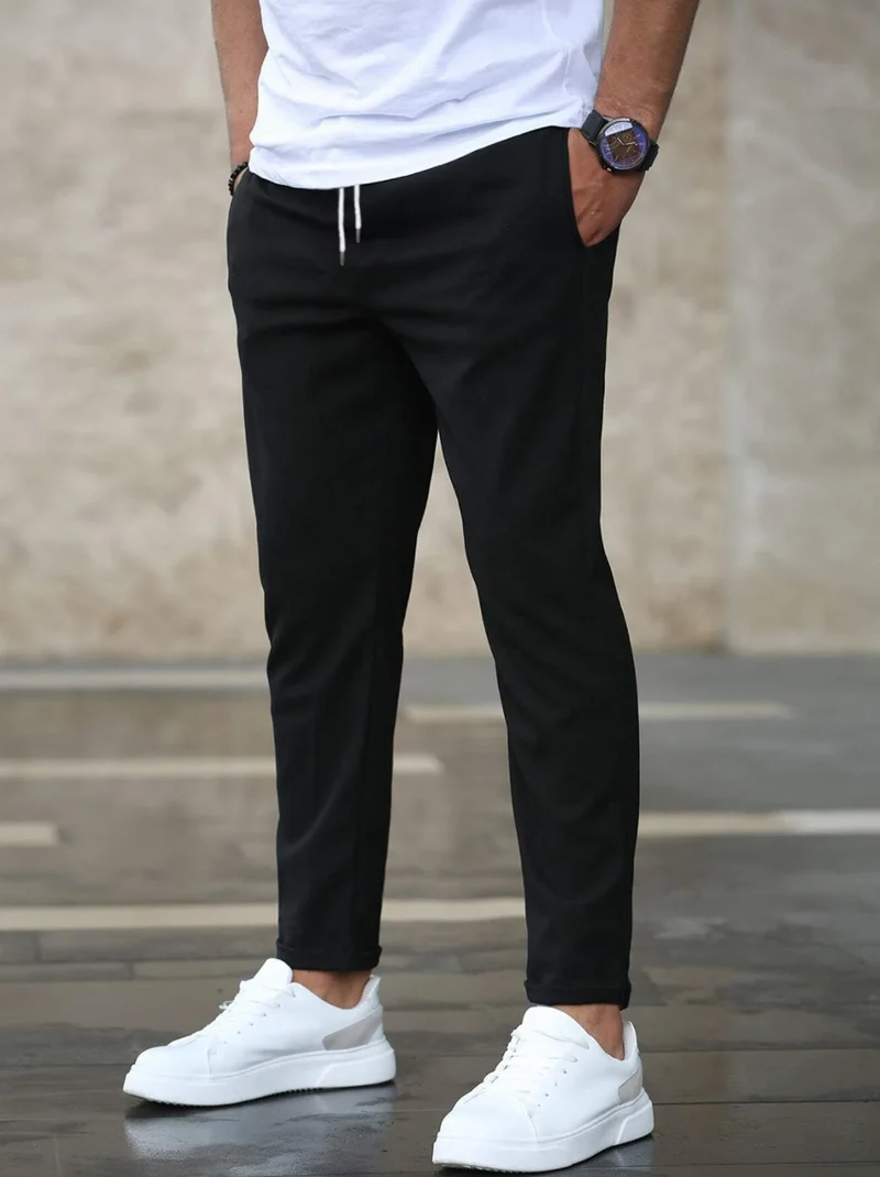 Pantaloni elasticizzati uomo | Pantaloni comodi per lavoro e tempo libero