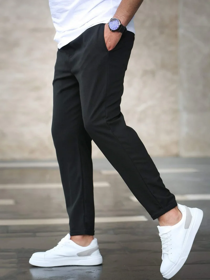 Pantaloni elasticizzati uomo | Pantaloni comodi per lavoro e tempo libero