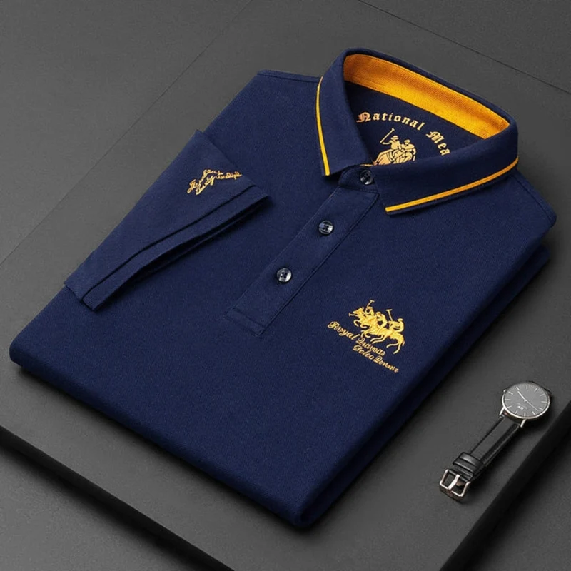 Raffaele | Herren Poloshirt Kurzarm mit Knopfdesign