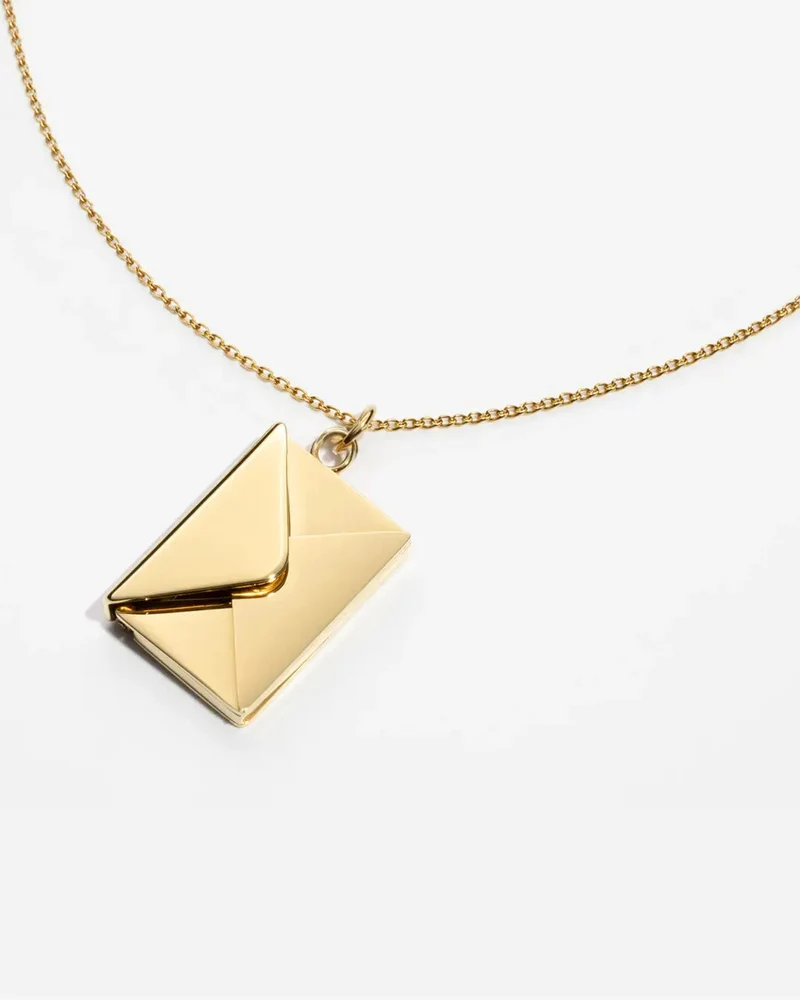 Collana lettera d'amore | Collana da donna con messaggio nascosto