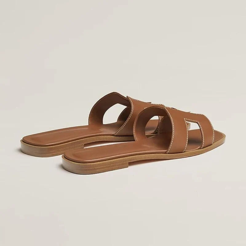 Margot | Flache Riemchensandalen mit Rutschfester Sohle