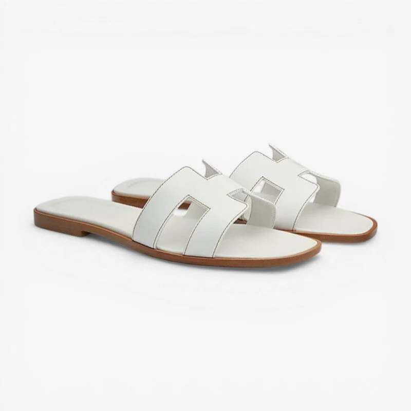 Margot | Flache Riemchensandalen mit Rutschfester Sohle