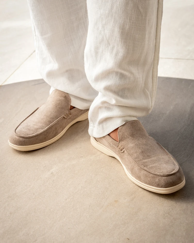 Mocassini in camoscio da uomo | Comodi slip-on con stile