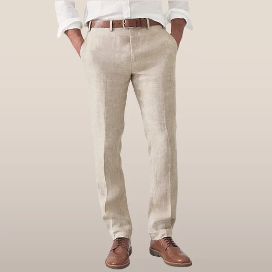 Pantaloni da uomo traspiranti vestibilità normale casual