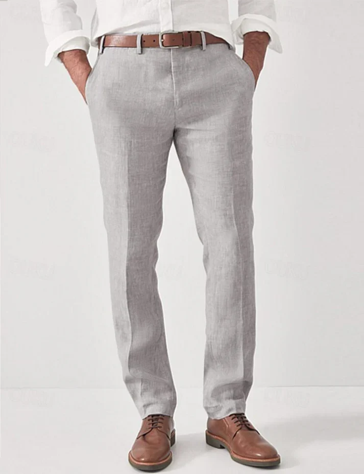 Pantaloni da uomo traspiranti vestibilità normale casual