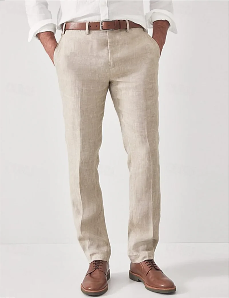 Pantaloni da uomo traspiranti vestibilità normale casual