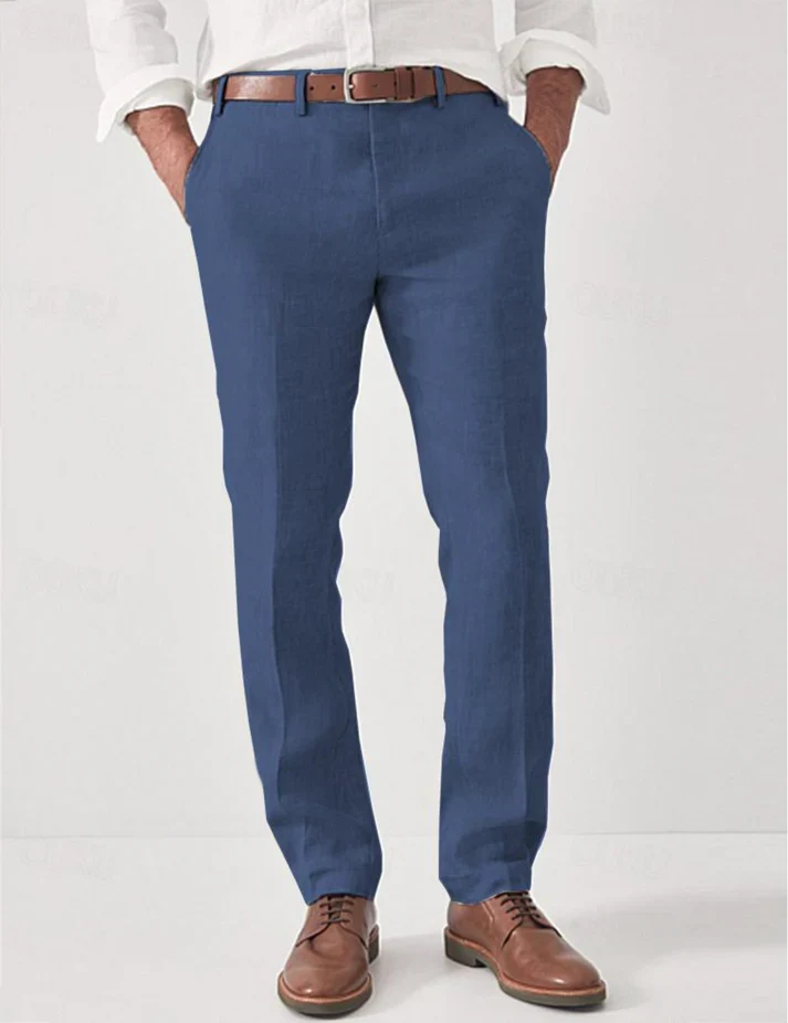 Pantaloni da uomo traspiranti vestibilità normale casual
