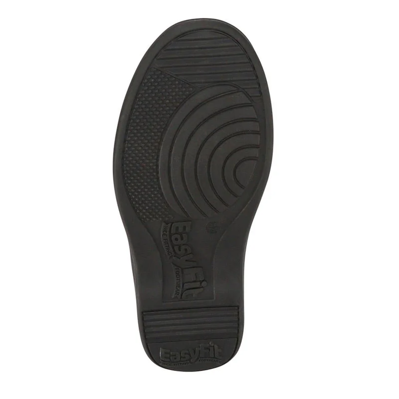 Extra-Wide Leather Mary Janes - TANTA / 327 206 - Black
