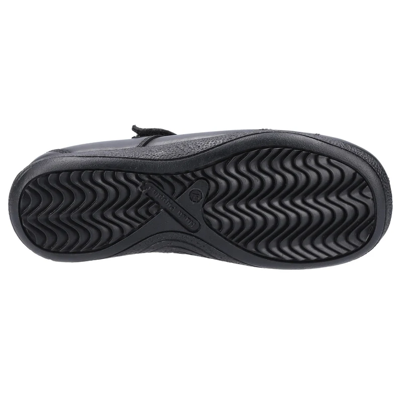 Hush Puppies Schulschuhe Clara aus Leder für Mädchen – Schwarz