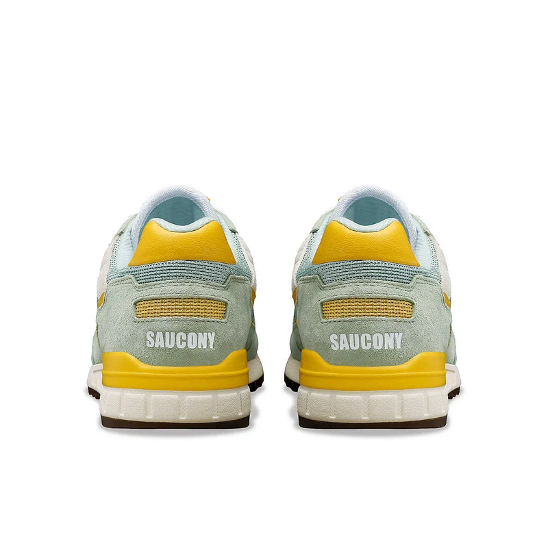 Saucony Unisex Shadow 5000 Trainer – Mint / Gelb