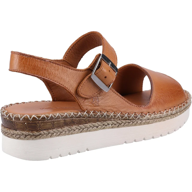 Hush Puppies Stacey Ledersandale für Damen – Hellbraun
