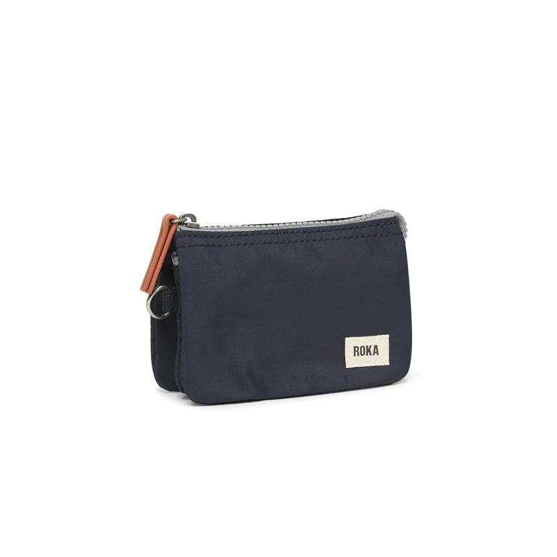 ROKA Carnaby Kleine, tiefschwarze Handtasche