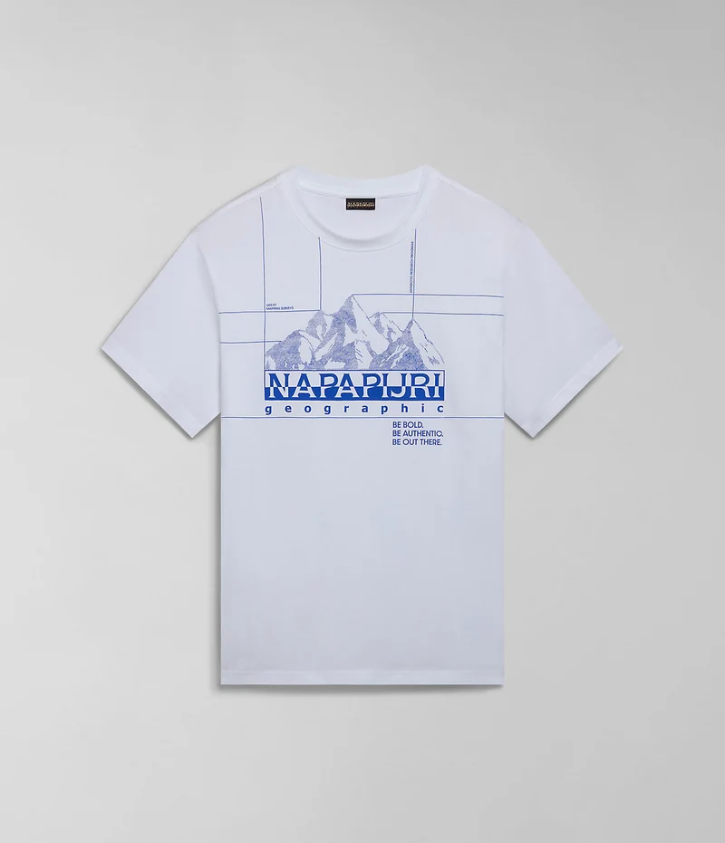 Napapijri Herren-T-Shirt von Frame – Weiß