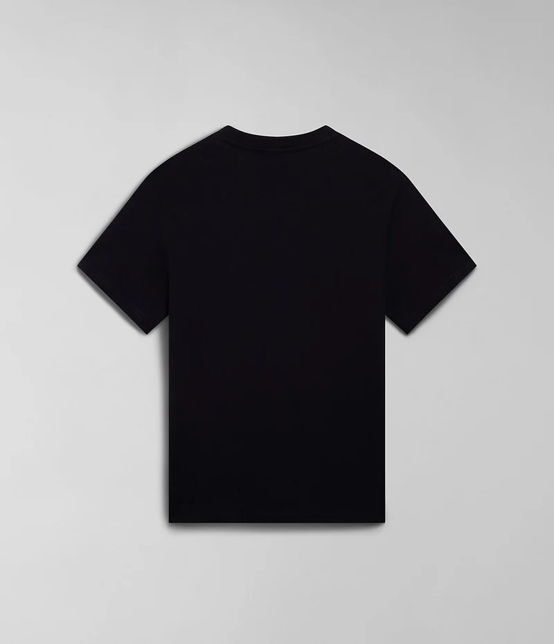 Napapijri Herren-T-Shirt „Frame“ – Schwarz