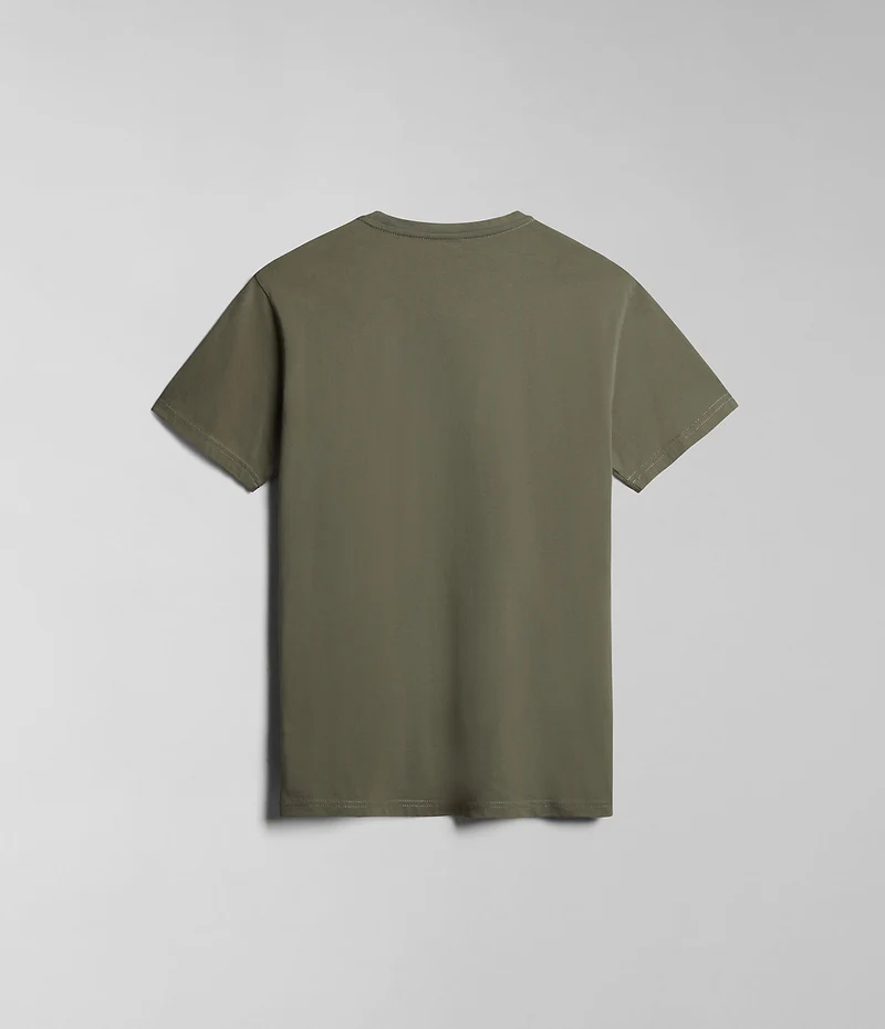 Napapijri Salis Herren-T-Shirt - Grüne Flechte