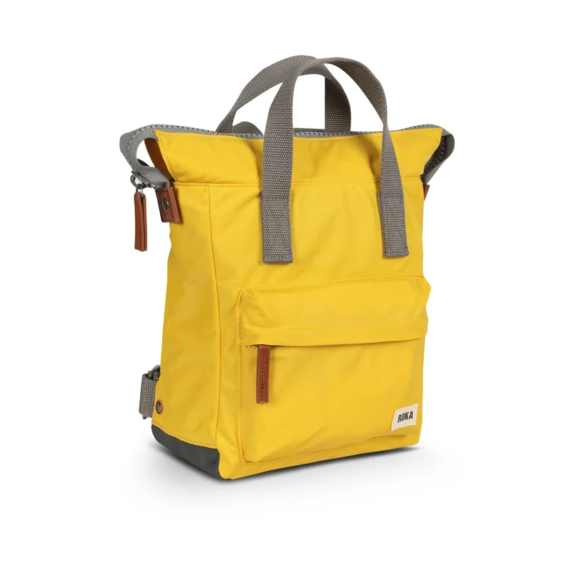 ROKA Bantry B Aspen Yellow Kleine Tasche aus recyceltem Nylon