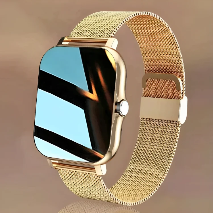 Smartwatch donna uomo | fitness tracker con display touch, misuratore di battito cardiaco