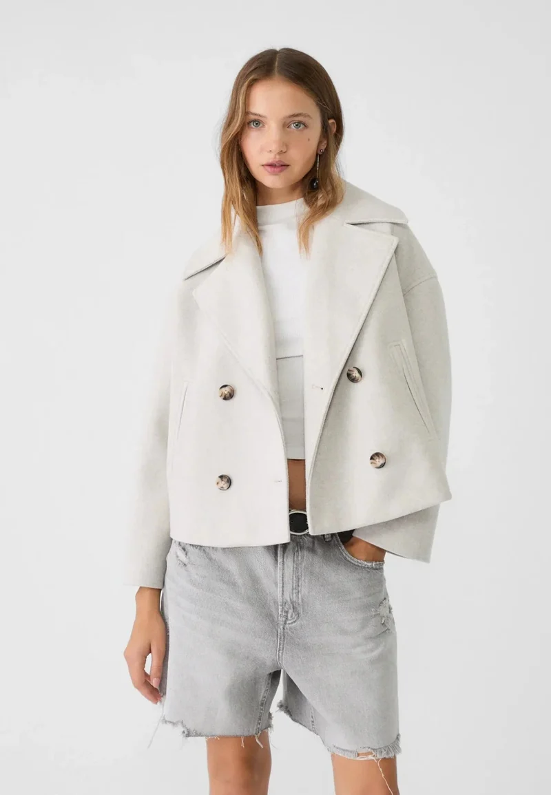 Giacca corta da donna | Giacca moda doppiopetto