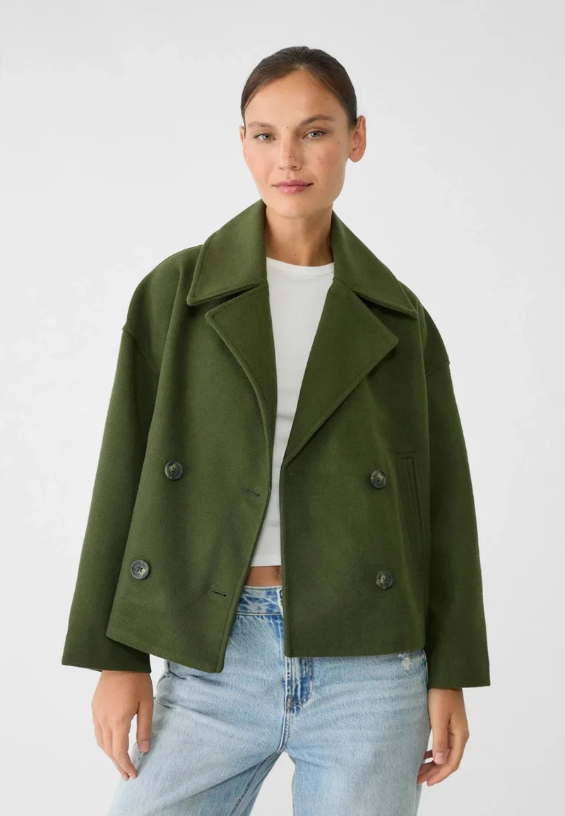 Giacca corta da donna | Giacca moda doppiopetto