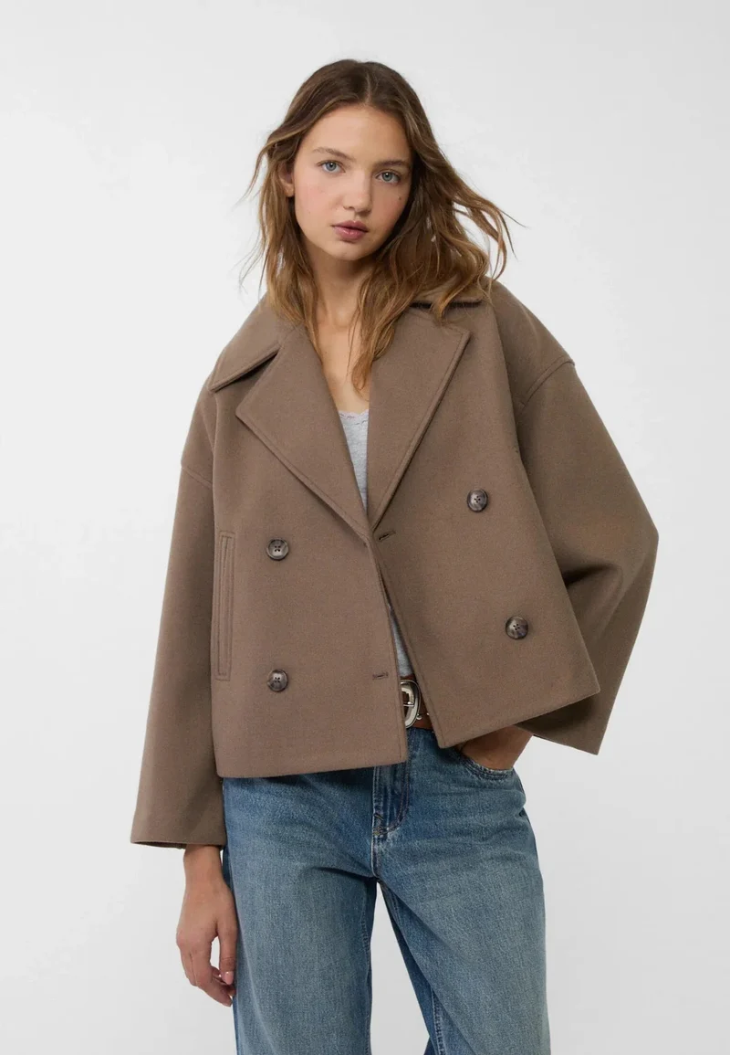 Giacca corta da donna | Giacca moda doppiopetto
