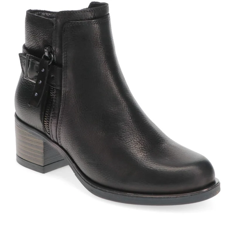 Heeled Ankle Boots - VAN40504 / 326 726 - Black