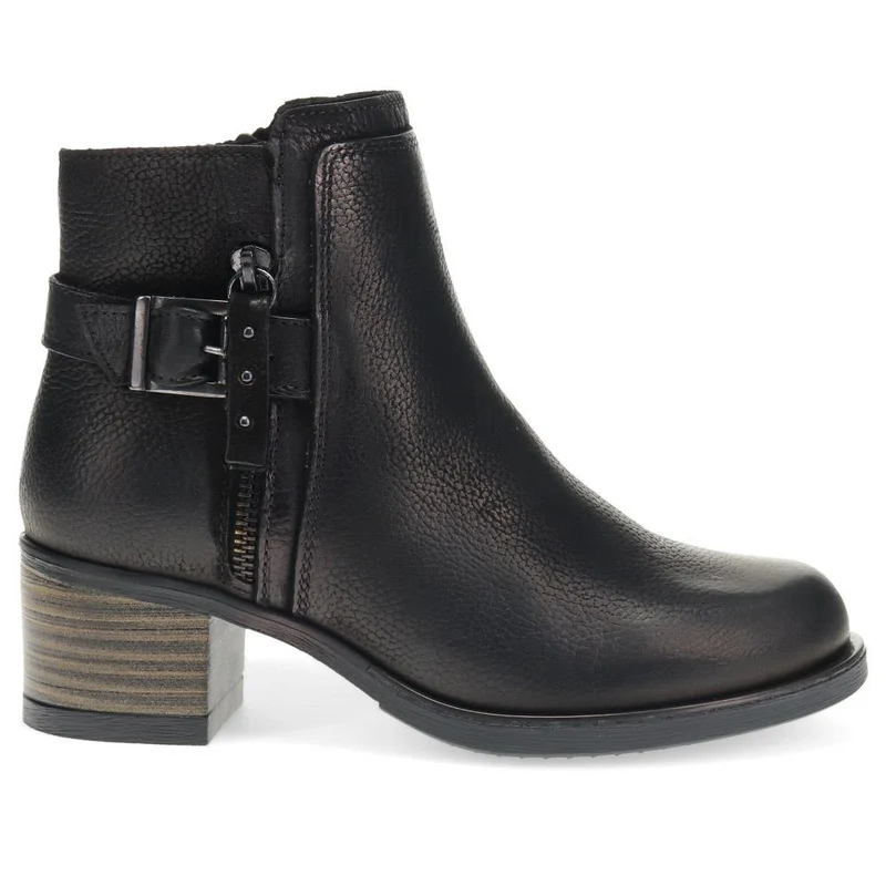 Heeled Ankle Boots - VAN40504 / 326 726 - Black