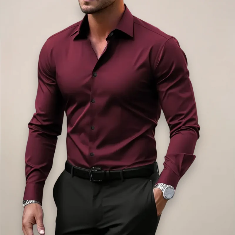 Slim-Hemd Silvanus | Elegantes Herrenhemd Frühling