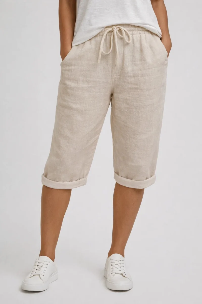 Pantaloncini da donna a vestibilità ampia con vita elastica estivi