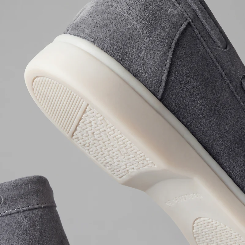 Mocassini da uomo in camoscio classici casual formali