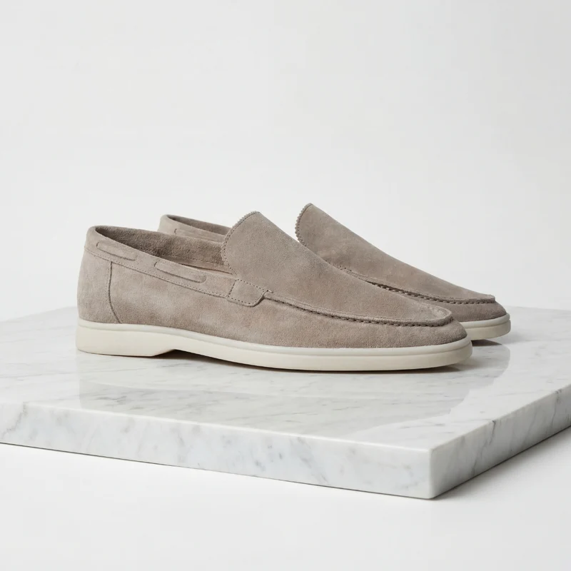 Mocassini da uomo in camoscio classici casual formali