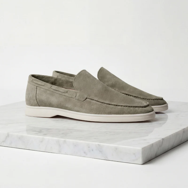 Mocassini da uomo in camoscio classici casual formali