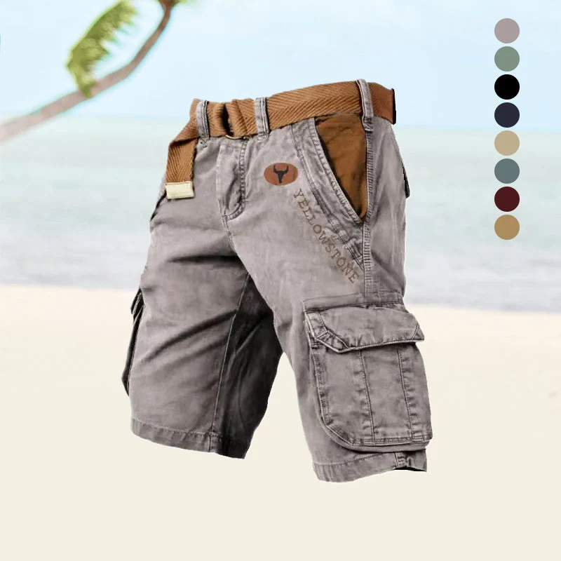 Ethan | Pantaloncini cargo multifunzionali da uomo