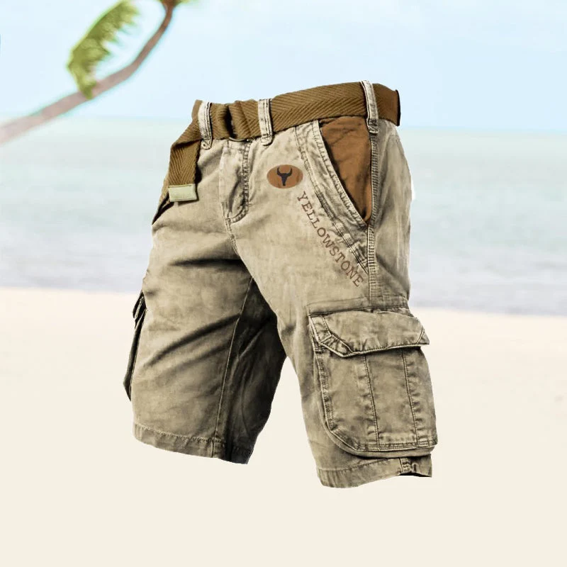 Ethan | Pantaloncini cargo multifunzionali da uomo