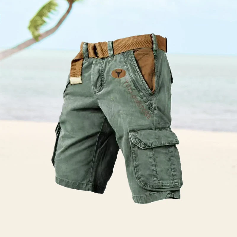 Ethan | Pantaloncini cargo multifunzionali da uomo