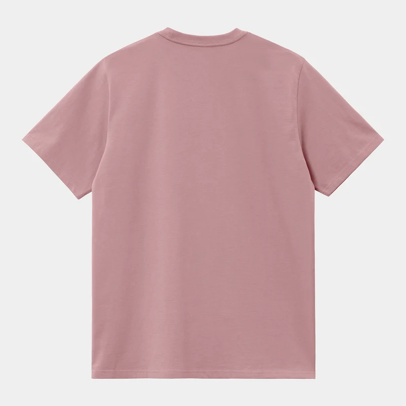 Carhartt WIP Herren Chase Kurzarm-T-Shirt – Glassy Pink